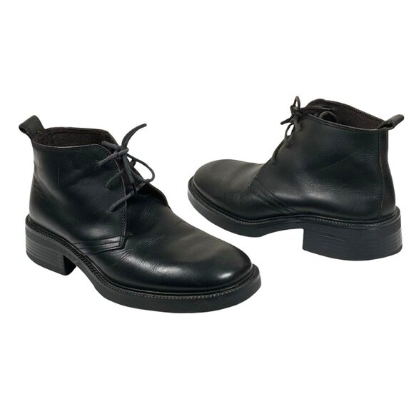 Kenneth Cole‎ Reaction Boots Brown Leather Ankle Boots Italy Made Men’s Size 7 - Picture 1 of 13